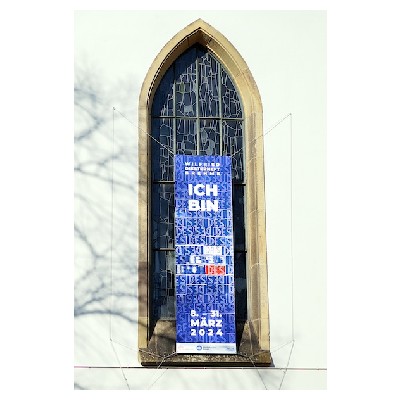 2024 ICH BIN Installation in der Marktkirche (Essener Citykirche) im Rahmen des Jahresthemas 
